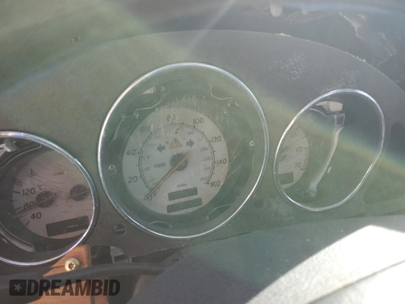 2002 Mercedes-Benz SLK 320 with VIN WDBKK65F72F248313, listed as a Copart auction lot 76538554 with Not Provided miles and Salvage Title. Bid and sale history available at DreamBid. Image 9.