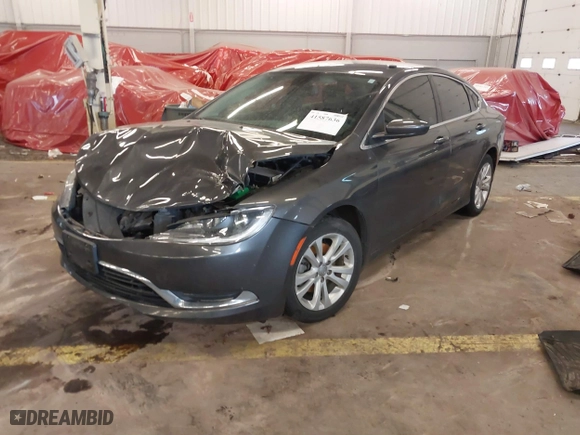 2015 Chrysler 200 Limited with VIN 1C3CCCAB5FN671783, listed as a IAAI auction lot 41587636 with 95,968 mi miles. Bid and sale history available at carsss.com. Image 17.