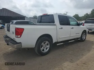2006 Nissan Titan LE with VIN 1N6BA07A06N525735, listed as a Copart auction lot 53841875 with 97,897 mi miles and Salvage Title. Bid and sale history available at DreamBid. Image 3.