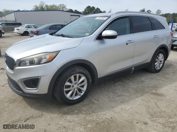 2017 Kia Sorento LX V6 with VIN 5XYPG4A54HG224325, listed as a Copart auction lot 51541545 with 222,222 mi miles and Clean Title. Bid and sale history available at carsss.com. Image 1.
