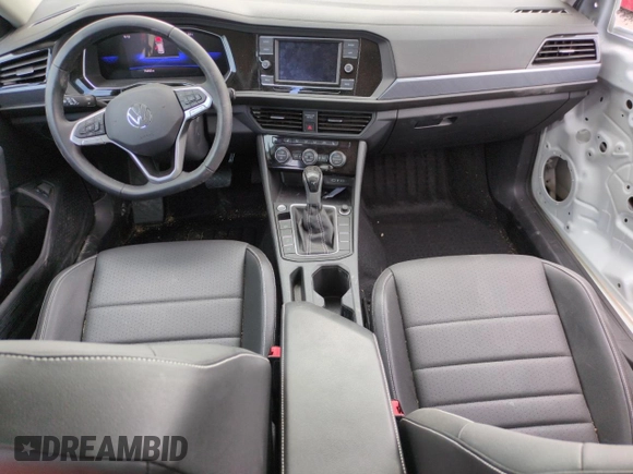2024 Volkswagen Jetta SE with VIN 3VW7M7BU0RM012863, listed as a Copart auction lot 60212015 with 14,652 mi miles and Salvage title. Bid and sale history available at DreamBid. Image 8.