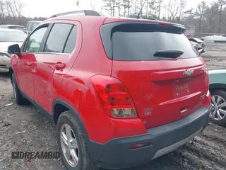 2016 Chevrolet Trax LT with VIN KL7CJPSB3GB756063, listed as a IAAI auction lot 41816533 with 125,141 mi miles and . Bid and sale history available at DreamBid. Image 3.