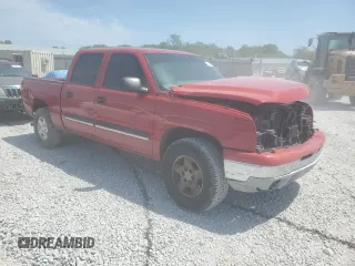 2006 Chevrolet Silverado 1500 LT1 with VIN 2GCEC13T861168586, listed as a Copart auction lot 53682195 with 189,665 mi miles and Salvage Title. Bid and sale history available at DreamBid. Image 4.