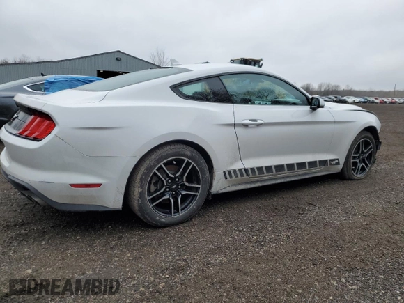 2021 Ford Mustang EcoBoost with VIN 1FA6P8TH7M5116896, listed as a Copart auction lot 38178004 with 36,035 mi miles and Salvage title. Bid and sale history available at DreamBid. Image 3.