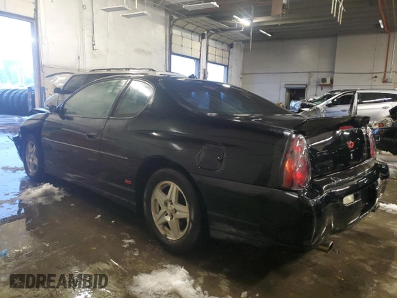 2004 Chevrolet Monte Carlo SS with VIN 2G1WX15K049379138, listed as a Copart auction lot 50888185 with 206,013 mi miles and Non Repairable. Bid and sale history available at carsss.com. Image 2.
