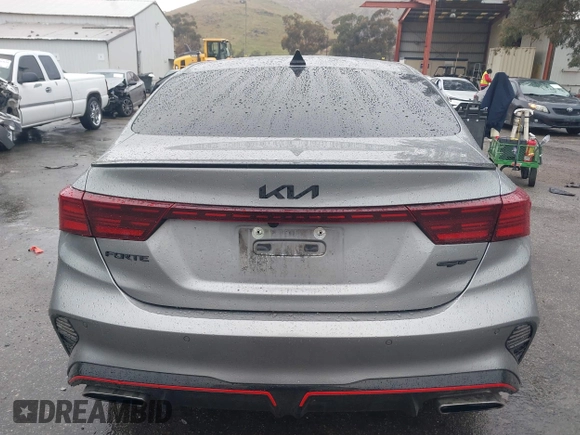 2022 Kia Forte GT with VIN 3KPF44AC5NE461384, listed as a IAAI auction lot 41572857 with 53,418 mi miles. Bid and sale history available at carsss.com. Image 16.