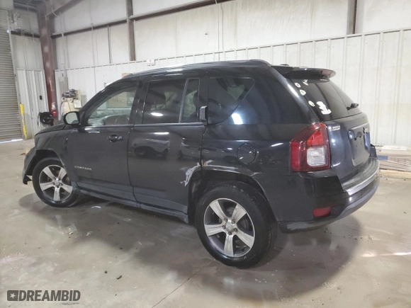 2016 Jeep Compass High Altitude Edition with VIN 1C4NJCEA1GD678698, listed as a Copart auction lot 83594524 with 206,095 mi miles and Salvage Title. Bid and sale history available at carsss.com. Image 2.