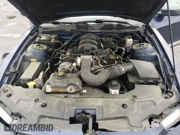 2010 Ford Mustang V6 with VIN 1ZVBP8AN3A5146553, listed as a Copart auction lot 52109285 with 252,708 mi miles and Salvage Title. Bid and sale history available at DreamBid. Image 11.