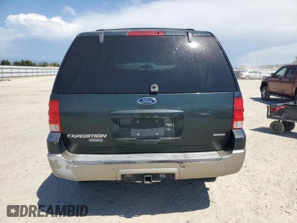 2003 Ford Expedition Eddie Bauer z VIN 1FMFU17L03LC20743, wystawiony jako Copart lot #65754075 z przebiegiem 393 836 mil mil oraz Czysty tytuł • Clean title. Historia ofert i sprzedaży dostępna na DreamBid. Obrazek 6.