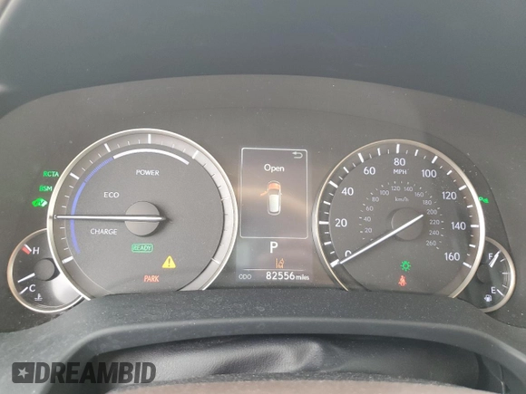 2018 Lexus RX with VIN JTJDGKCA4J2003743, listed as a Copart auction lot 43180945 with 82,556 mi miles and Salvage Title. Bid and sale history available at carsss.com. Image 9.
