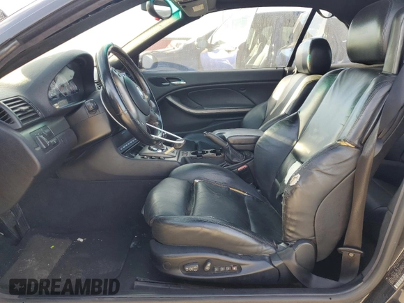 2002 BMW 3 Series M3 with VIN WBSBR93472EX22503, listed as a Copart auction lot 76178604 with 182,982 mi miles and Non Repairable. Bid and sale history available at carsss.com. Image 7.