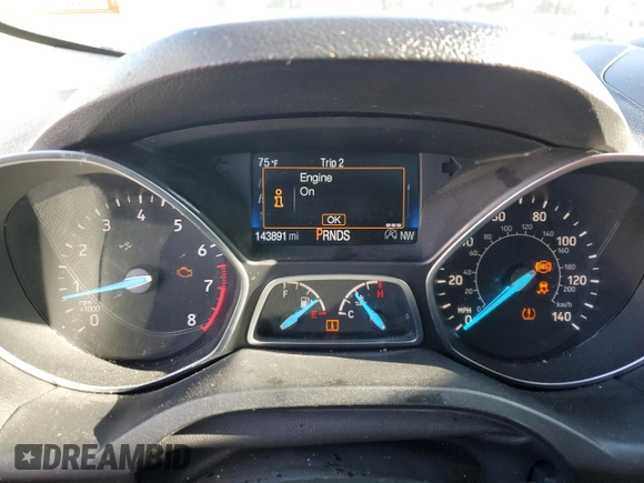 2017 Ford Escape SE with VIN 1FMCU9G98HUD29930, listed as a Copart auction lot 48168735 with 143,891 mi miles and Salvage Title. Bid and sale history available at carsss.com. Image 9.
