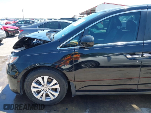 2016 Honda Odyssey EX-L with VIN 5FNRL5H61GB089853, listed as a IAAI auction lot 42019081 with 81,317 mi miles and . Bid and sale history available at DreamBid. Image 18.