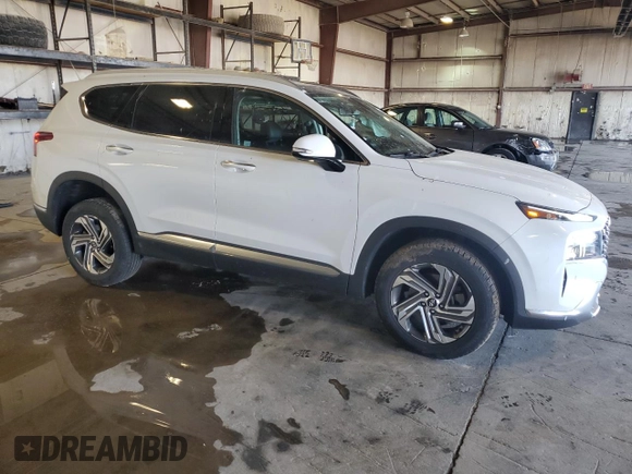 2022 Hyundai Santa Fe SEL with VIN 5NMS3DAJ1NH429508, listed as a Copart auction lot 48584945 with 48,048 mi miles and Salvage Title. Bid and sale history available at carsss.com. Image 4.