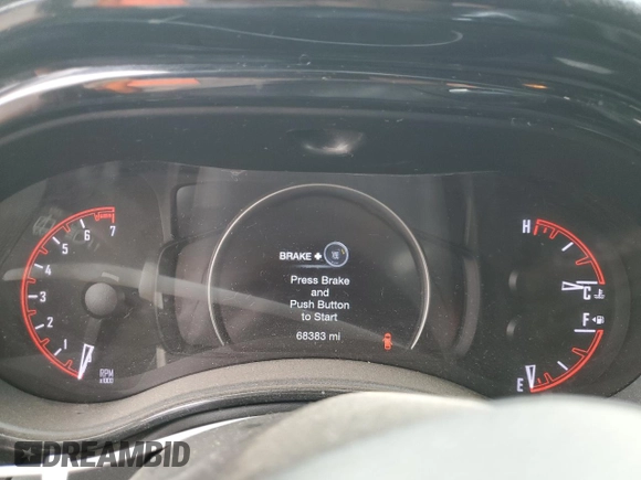 2021 Dodge Durango GT Plus with VIN 1C4RDJDG8MC641653, listed as a Copart auction lot 56754335 with 68,383 mi miles and Non repairable. Bid and sale history available at DreamBid. Image 9.