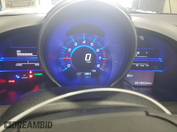 2014 Honda CR-Z with VIN JHMZF1C43ES000451, listed as a Copart auction lot 88140865 with 51,803 mi miles and Salvage Title. Bid and sale history available at DreamBid. Image 9.