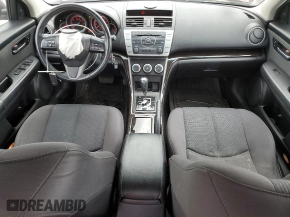2012 Mazda 6 i Touring Plus with VIN 1YVHZ8EH0C5M24091, listed as a Copart auction lot 53442645 with 216,706 mi miles and Salvage Title. Bid and sale history available at carsss.com. Image 8.