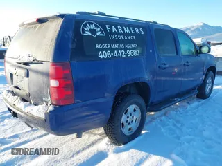 2012 Chevrolet Suburban LT with VIN 1GNSKJE71CR267623, listed as a IAAI auction lot 41538327 with 193,501 mi miles. Bid and sale history available at carsss.com. Image 4.