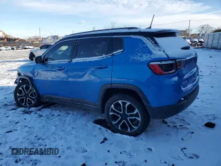 2022 Jeep Compass High Altitude with VIN 3C4NJDCB9NT160489, listed as a Copart auction lot 87473594 with Not Provided miles and Salvage Title. Bid and sale history available at carsss.com. Image 2.