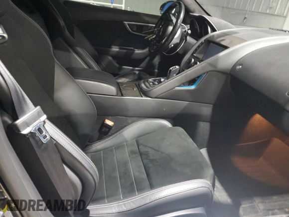 2018 Jaguar F-Type with VIN SAJD51EEXJCK51042, listed as a Copart auction lot 84990464 with 53,400 mi miles and Salvage Title. Bid and sale history available at DreamBid. Image 10.