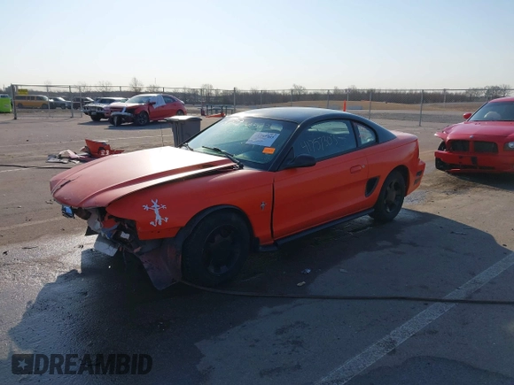 1994 Ford Mustang with VIN 1FALP4046RF166767, listed as a IAAI auction lot 41757303 with 99,425 mi miles. Bid and sale history available at carsss.com. Image 21.