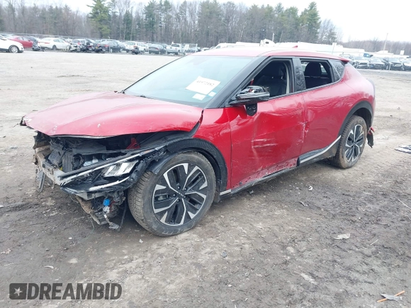 2023 Kia EV6 Wind with VIN KNDC34LA5P5610909, listed as a IAAI auction lot 41972182 with 67,204 mi miles and . Bid and sale history available at DreamBid. Image 2.