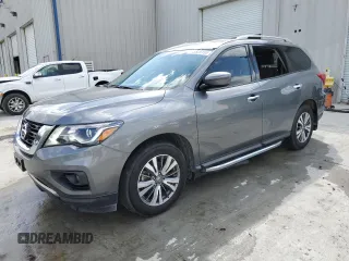 2020 Nissan Pathfinder SV with VIN 5N1DR2BN9LC644073, listed as a Copart auction lot 48859155 with 75,287 mi miles and Salvage title. Bid and sale history available at DreamBid. Image 1.