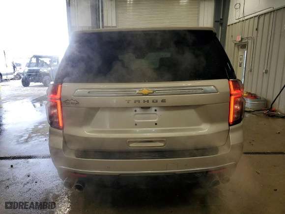 2023 Chevrolet Tahoe High Country with VIN 1GNSKTKL2PR505711, listed as a Copart auction lot 89242515 with 6,394 mi miles and Salvage Title. Bid and sale history available at carsss.com. Image 6.