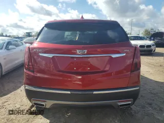 2024 Cadillac XT5 FWD Premium Luxury with VIN 1GYKNCR4XRZ751482, listed as a Copart auction lot 73644534 with 0 mi miles and Salvage Title. Bid and sale history available at carsss.com. Image 6.