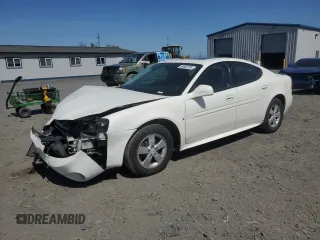 2008 Pontiac Grand Prix with VIN 2G2WP552X81160467, listed as a Copart auction lot 54680795 with 123,611 mi miles and Salvage title. Bid and sale history available at DreamBid. Image 1.