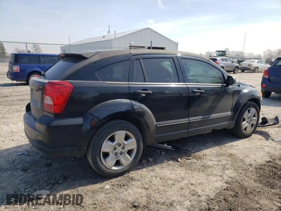 2007 Dodge Caliber SXT with VIN 1B3HB48C47D314273, listed as a Copart auction lot 48796165 with 173,044 mi miles and Clean Title. Bid and sale history available at carsss.com. Image 3.