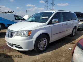 2015 Chrysler Town & Country Touring L z VIN 2C4RC1CG9FR610961, wystawiony jako Copart lot #52719965 z przebiegiem 150 148 mil mil oraz Szkoda całkowita • Salvage title. Historia ofert i sprzedaży dostępna na DreamBid. Obrazek 1.