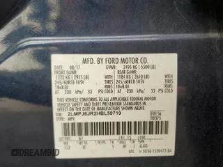 2017 Lincoln MKX Premiere with VIN 2LMPJ6JR2HBL50719, listed as a Copart auction lot 47900265 with 107,857 mi miles and Salvage Title. Bid and sale history available at carsss.com. Image 13.