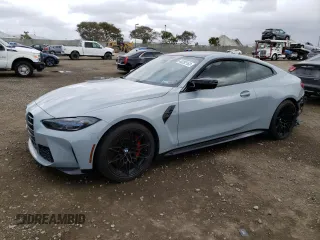 2021 BMW M4 Competition with VIN WBS33AZ08MCG80260, listed as a Copart auction lot 40392163 with 33,027 mi miles. Bid and sale history available at carsss.com. Image 1.