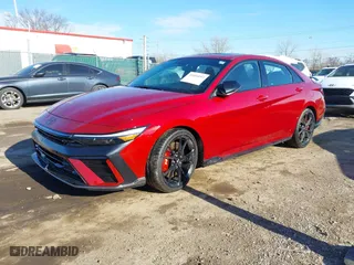 2024 Hyundai Elantra N with VIN KMHLW4DK5RU022852, listed as a IAAI auction lot 41654193 with NaN miles. Bid and sale history available at carsss.com. Image 17.
