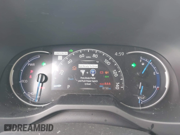 2024 Toyota RAV4 Hybrid XSE with VIN JTME6RFV5RJ060424, listed as a IAAI auction lot 41884481 with 8,730 mi miles and . Bid and sale history available at carsss.com. Image 7.