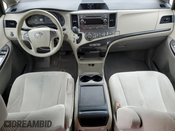 2014 Toyota Sienna LE AAS with VIN 5TDKK3DC9ES479130, listed as a Copart auction lot 57295025 with 207,850 mi miles and Non repairable. Bid and sale history available at DreamBid. Image 8.