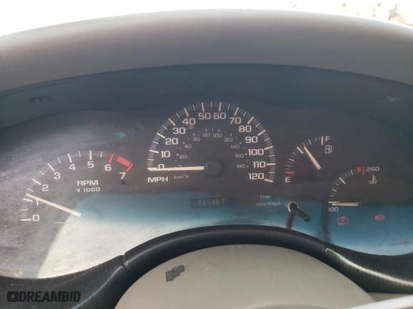 2001 Chevrolet Malibu with VIN 1G1ND52J316168655, listed as a Copart auction lot 86269174 with 231,967 mi miles and Salvage Title. Bid and sale history available at carsss.com. Image 9.