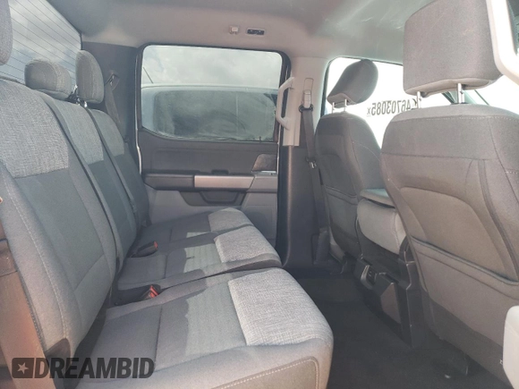 2021 Ford F-150 XL with VIN 1FTEW1CP5MKD55565, listed as a Copart auction lot 46703085 with 109,734 mi miles and Salvage Title. Bid and sale history available at carsss.com. Image 10.