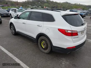 2013 Hyundai Santa Fe Limited with VIN KM8SR4HF2DU016256, listed as a IAAI auction lot 41961536 with 191,920 mi miles. Bid and sale history available at carsss.com. Image 3.