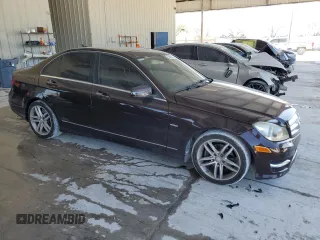2012 Mercedes-Benz C-Class C 250 Sport with VIN WDDGF4HB2CR222281, listed as a Copart auction lot 55013895 with 128,987 mi miles and Clean Title. Bid and sale history available at carsss.com. Image 4.