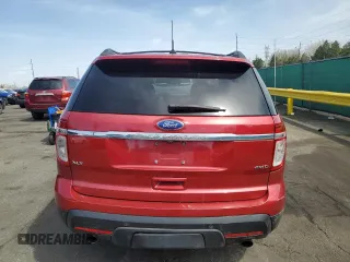 2011 Ford Explorer XLT with VIN 1FMHK8D84BGA43001, listed as a Copart auction lot 52683645 with 181,391 mi miles and Salvage Title. Bid and sale history available at carsss.com. Image 6.