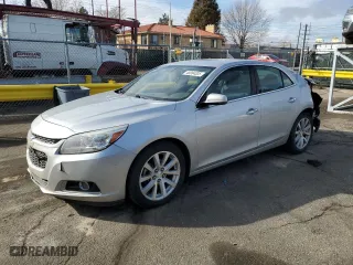 2015 Chevrolet Malibu LTZ with VIN 1G11F5SL9FF325610, listed as a Copart auction lot 48084305 with 107,533 mi miles and Salvage Title. Bid and sale history available at carsss.com. Image 1.
