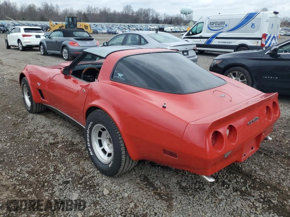1979 Chevrolet Corvette with VIN 1Z8789S420336, listed as a Copart auction lot 51978395 with 67,241 mi miles and Clean title. Bid and sale history available at DreamBid. Image 2.