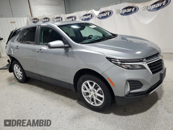 2023 Chevrolet Equinox LT with VIN 3GNAXUEG0PS199980, listed as a Copart auction lot 54327805 with 92,156 mi miles and Clean Title. Bid and sale history available at DreamBid. Image 4.