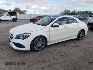 2017 Mercedes-Benz CLA 250 with VIN WDDSJ4GB5HN405957, listed as a Copart auction lot 45669834 with 49,535 mi miles and . Bid and sale history available at DreamBid. Image 1.