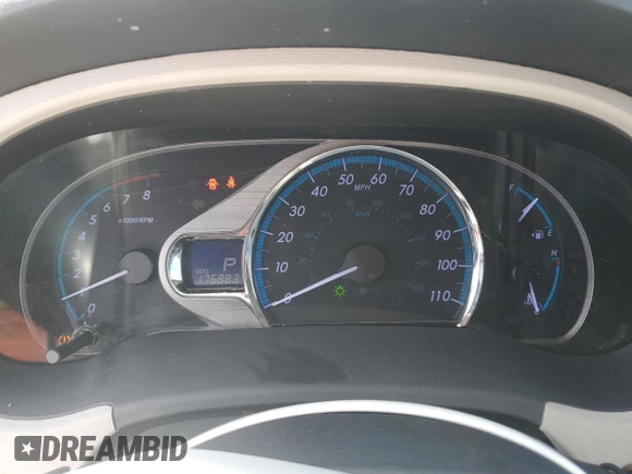 2011 Toyota Sienna XLE z VIN 5TDDK3DC1BS005600, wystawiony jako Copart lot #57795425 z przebiegiem 176 883 mil mil oraz Szkoda całkowita • Salvage title. Historia ofert i sprzedaży dostępna na DreamBid. Obrazek 9.