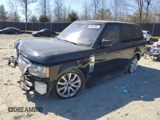 2010 Land Rover Range Rover SC Autobiography with VIN SALMP1E42AA324134, listed as a Copart auction lot 48573865 with Not provided miles and Salvage title. Bid and sale history available at DreamBid. Image 1.