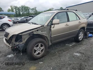 2000 Lexus RX 300 z VIN JT6HF10UXY0126430, wystawiony jako Copart lot #54555395 z przebiegiem 144 327 mil mil oraz Szkoda całkowita • Salvage title. Historia ofert i sprzedaży dostępna na DreamBid. Obrazek 1.