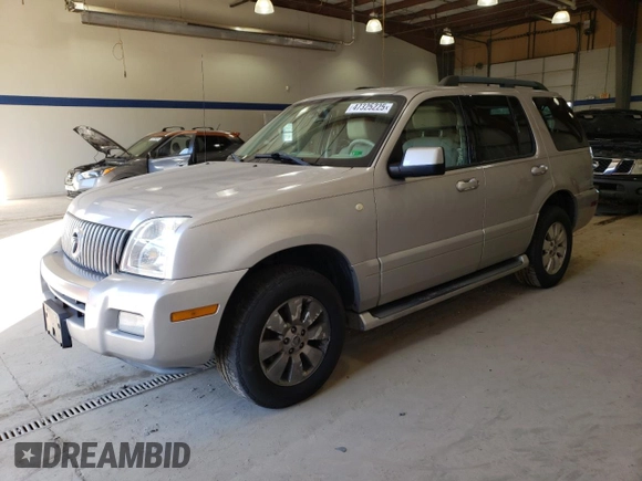 2006 Mercury Mountaineer Luxury z VIN 4M2EU47E36UJ19160, wystawiony jako Copart lot #47325225 z przebiegiem 130 249 mil mil oraz Tytuł czysty. Historia ofert i sprzedaży dostępna na DreamBid. Obrazek 1.